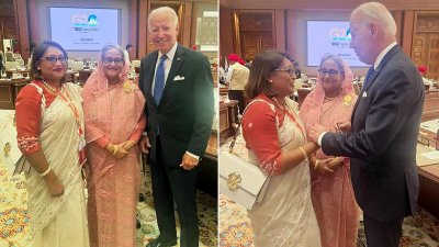 কুশল বিনিময়ের সময়ে প্রধানমন্ত্রীকন্যা পুতুলের সঙ্গেও কথা বলেন জো বাইডেন