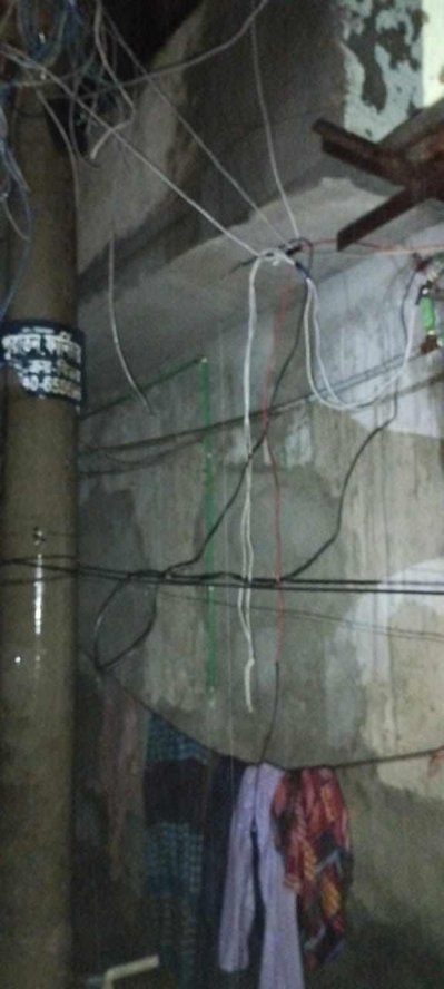 বিদ্যুতের অবৈধ সংযোগ