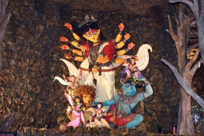 কলকাতার দুর্গাপুজো, আজ পঞ্চমী (ফটো স্টোরি)