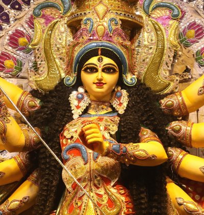 শিয়ালদহ রেলওয়ে অ্যাথলেটিক ক্লাব ৭-এ পূজার আয়োজন