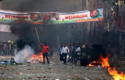 কাকরাইল ও পল্টন এলাকায় বিএনপির কর্মীদের হামলা (ছবি: ফোকাস বাংলা)