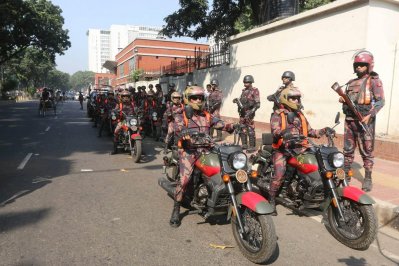 নাশকতা ঠেকাতে বিজিবির টহল
