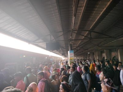 বিভিন্ন বাহিনীর সমন্বয়ে যাত্রীদের নিরাপত্তা নিশ্চিত করা হয়েছে