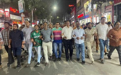 আওয়ামী লীগের আনন্দ মিছিল