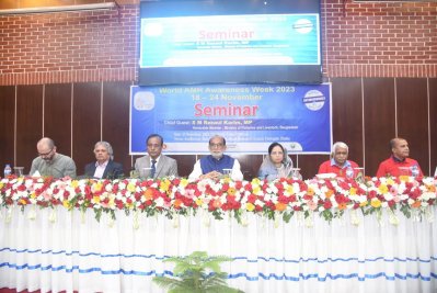 বিশ্ব অ্যান্টিমাইক্রোবিয়াল রেজিস্ট্যন্স সপ্তাহ-২০২৩ উপলক্ষে আয়োজিত সেমিনার 
