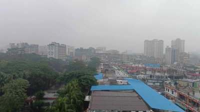 আকাশ মেঘাচ্ছন্ন