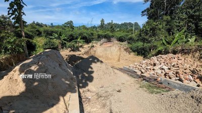 ব্রিজ হওয়ার কথা অন্য জায়গায়, হচ্ছে চেয়ারম্যানের বাড়ির দরজায়