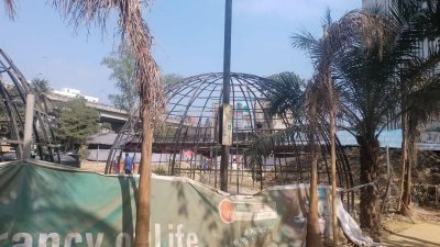 রক্ষক সিটি করপোরেশনই গিলছে বিপ্লব উদ্যান