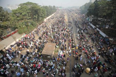 ছবিতে বিশ্ব ইজতেমার আখেরি মোনাজাত