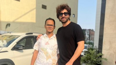 শুটিংয়ে অনন্য মামুন ও শাকিব খান