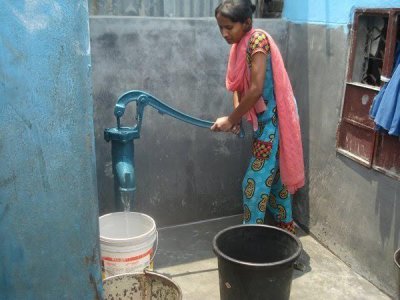 Since the introduction of clean water connection, various diseases have started to decrease in the settlement areas