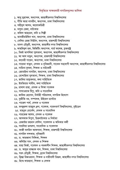 জাবি দুই শিক্ষার্থীকে বহিষ্কারে ১১১ নাগরিকের উদ্বেগ