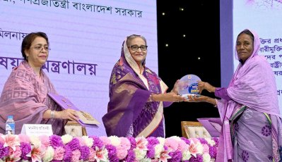 দেশের সার্বিক উন্নয়নে নারী-পুরুষের সমান অংশগ্রহণ প্রয়োজন: প্রধানমন্ত্রী