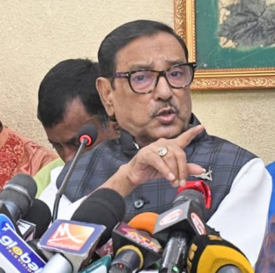 আওয়ামী লীগের সাধারণ সম্পাদক ওবায়দুল কাদের (ছবি: ফোকাস বাংলা)