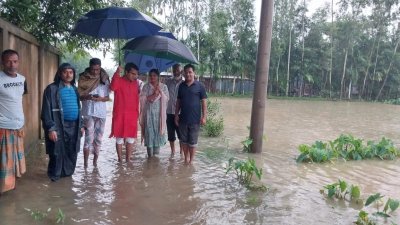 মৌলভীবাজারে ডুবলো ৩৩২ গ্রাম, দুই লাখ মানুষ পানিবন্দি