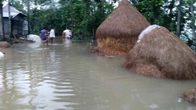 সিলেট ও সুনামগঞ্জে বন্যাকবলিত ৭৪৮টি বিদ্যালয়, আশ্রয়কেন্দ্র ৩৭৪