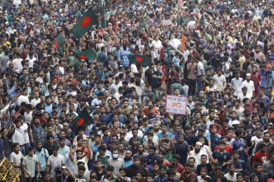 শাহবাগে কোটা আন্দোলনকারীদের অবস্থান (ছবি: সাজ্জাদ হোসেন)