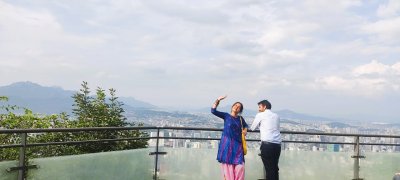 ‘লাভ লক’ নাটকের শুটিংয়ে বৃষ্টি ও ইয়াশ
