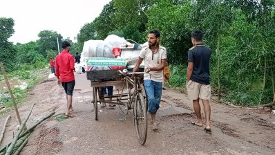 গোমতীর পানি বিপদসীমার ১২০ সেন্টিমিটার উপরে, বাঁধ ভাঙার শঙ্কা