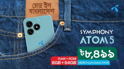 Grameenphone e Symphony lançam smartphones 4G