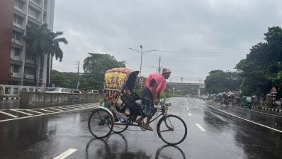 বৃষ্টি। ছবি: বাংলা ট্রিবিউন