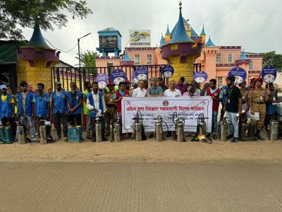 ৩৫১ বাড়িতে এডিসের লার্ভা পেয়েছে ডিএনসিসি