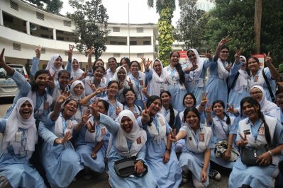 শিক্ষার্থীদের উচ্ছ্বাস