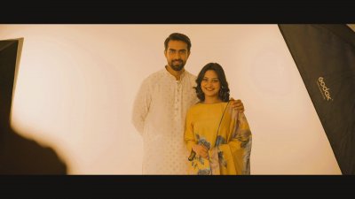 আরেকটি দৃশ্যে রেহান ও নাজনীন নীহা