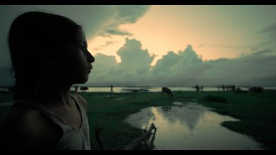 একটি দৃশ্যে শিশুশিল্পী