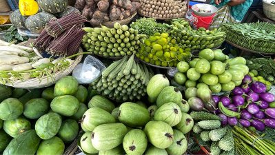 Os preços de vários vegetais caíram