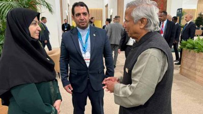 ইরানের ভাইস প্রেসিডেন্টের সঙ্গে প্রধান উপদেষ্টা