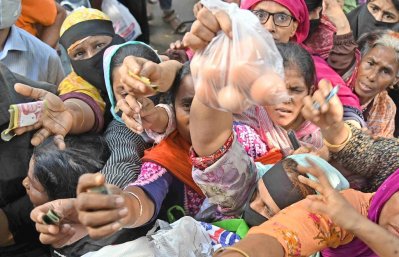 Crowd buying TCB products (Photo: Focus Bangla)