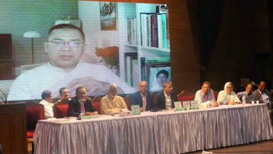 কর্মশালায় ভার্চুয়ালি যুক্ত হয়ে বক্তব্য রাখছেন তারেক রহমান