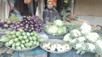 ‘৫০০ টাকার মাছ সবজি কিনেছি, এক দিন যাবে’