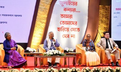 জুলাই বিপ্লবের কন্যারা ইতিহাস পরিবর্তনের ‘নায়িকা’: প্রধান উপদেষ্টা