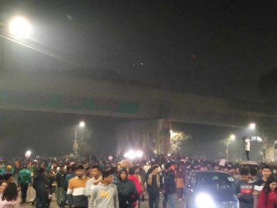 সাদামাটা আয়োজনে ঢাবিতে বর্ষবরণ