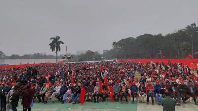 সোহরাওয়ার্দী উদ্যানে সিপিবির ‘ঢাকা সমাবেশ’ 