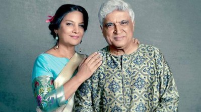 শাবানা আজমি ও জাভেদ আখতার 