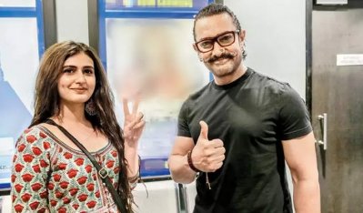ফাতিমা সানা শেখ ও আমির খান 