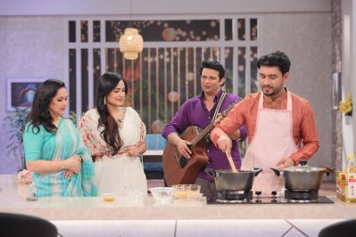 ‘ভালোবাসার কিচেন’- এ সালহা খানম নাদিয়া-সালমান আরাফাত দম্পতি 