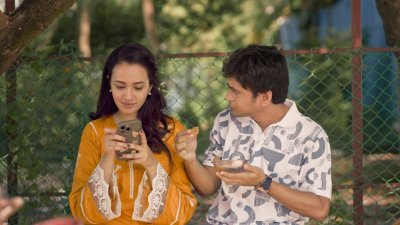  ‘ব্যথার বাগান’ নাটকের একটি দৃশ্য 