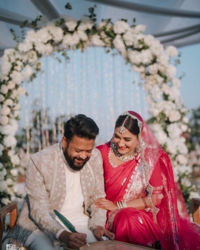 মায়ের শাড়ি পরে মেহজাবীনের বিয়ে, এবং...