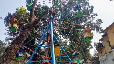নাগরদোলায় উঠতে ৩০ ও দোলনায় ১০ টাকা করে নেওয়া হচ্ছে