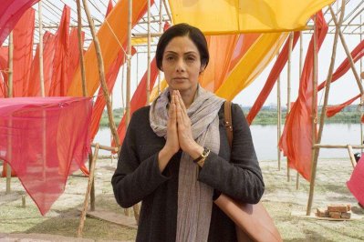 ‘মম’ সিনেমায় শ্রীদেবী