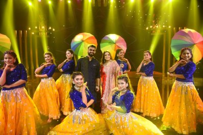 ‘আনন্দমেলা’র মঞ্চে ইমরান ও কণা