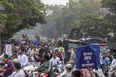 ঈদকে আরও উৎসবমুখর করতে ঈদ আনন্দ মিছিলের আয়োজন করে ঢাকা উত্তর সিটি করপোরেশন