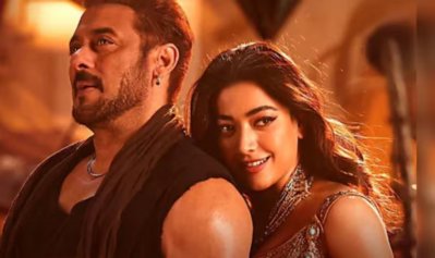 ‘সিকান্দার’ সিনেমায় সালমান খান ও রাশমিকা মান্দানা 