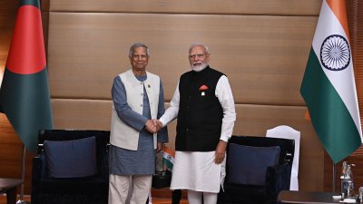 অধ্যাপক ইউনূস ও নরেন্দ্র মোদি (ফাইল ছবি)