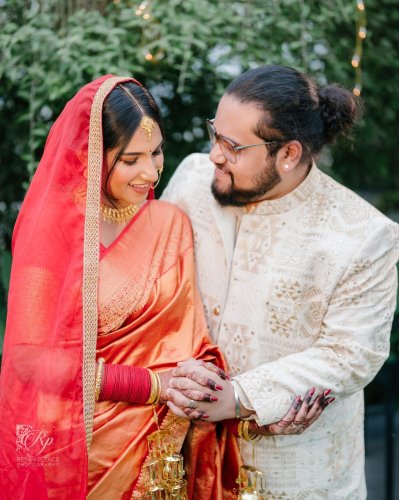 বিয়ের আসরে রাবা ও নিধি