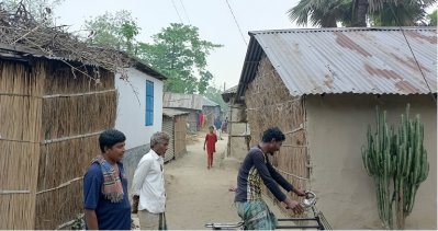 মাল-পাহাড়িয়াদের ঘর-বাড়ি